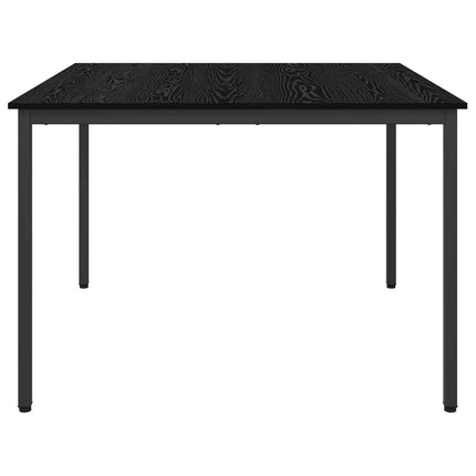 Matbord 110 x 110 x 75 cm METALL Rektangulär