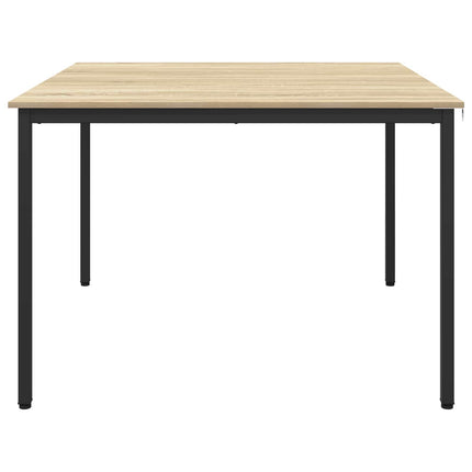 Matbord 110 x 110 x 75 cm METALL Rektangulär