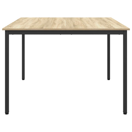 Matbord 110 x 110 x 75 cm METALL