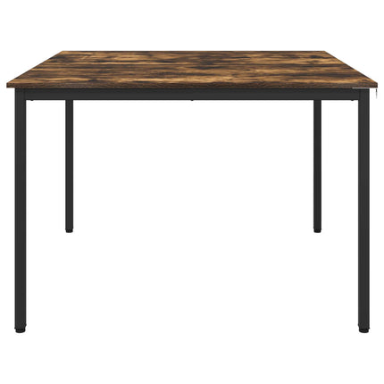 Matbord 110 x 110 x 75 cm METALL Rektangulär
