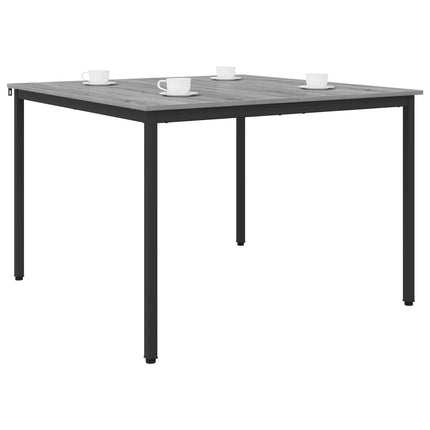 Matbord 110 x 110 x 75 cm METALL