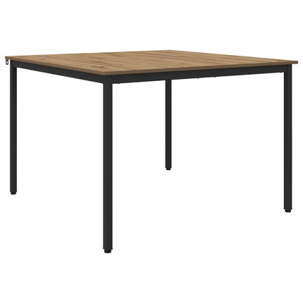 Matbord 110 x 110 x 75 cm METALL Rektangulär