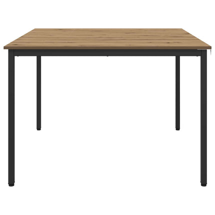Matbord 110 x 110 x 75 cm METALL Rektangulär