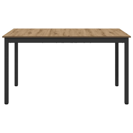 Matbord 140 x 80 x 75 cm METALL