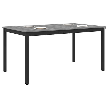 Matbord 150 x 78 x 75 cm METALL