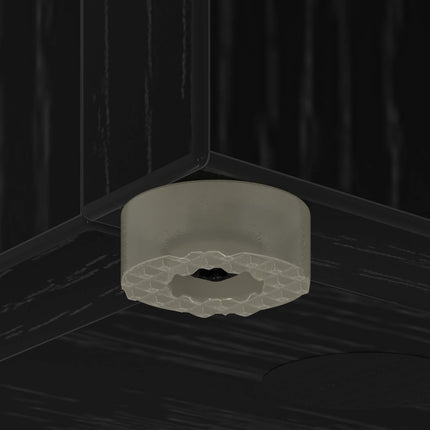 Förvaringskrok & Ställ med lagring Svart Ek 25 x 24,5 x 64 cm