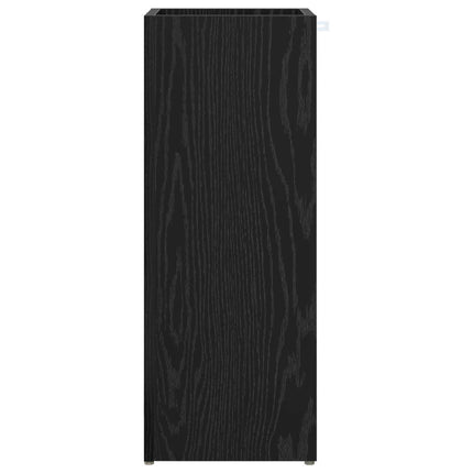 Förvaringskrok & Ställ med lagring Svart Ek 25 x 24,5 x 64 cm
