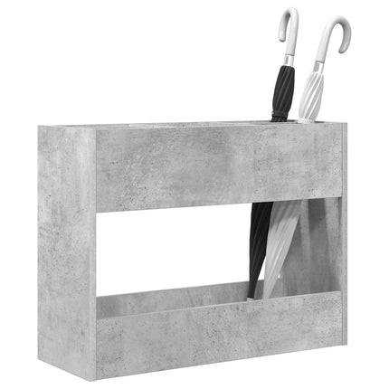 Förvaringskrok & Ställ med lagring Betonggrå 65 x 24 x 50 cm