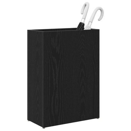 Förvaringskrok & Ställ med lagring Svart Ek 40 x 20 x 55,5 cm