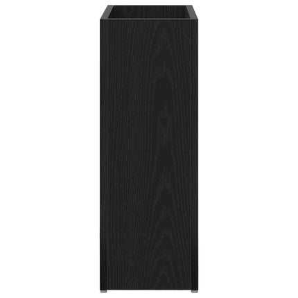 Förvaringskrok & Ställ med lagring Svart Ek 40 x 20 x 55,5 cm