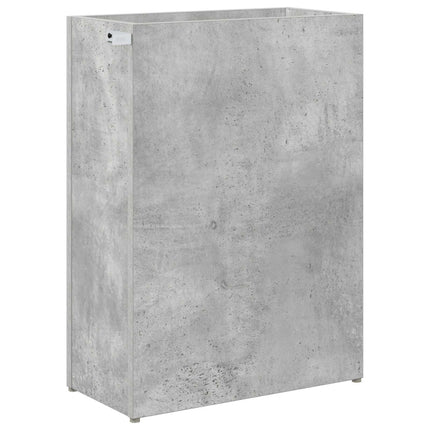 Förvaringskrok & Ställ med lagring Betonggrå 40 x 20 x 55,5 cm