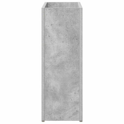 Förvaringskrok & Ställ med lagring Betonggrå 40 x 20 x 55,5 cm