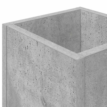 Förvaringskrok & Ställ med lagring Betonggrå 20 x 20 x 55,5 cm