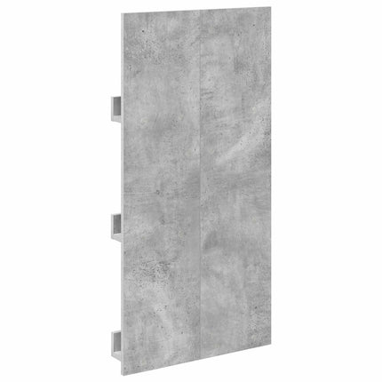Tidningshylla Betonggrå 51 x 11 x 102 cm Konstruerat trä