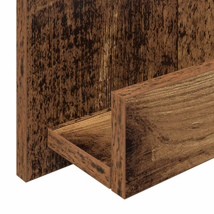 Tidningshylla Gammalt trä 51 x 11 x 102 cm Konstruerat trä