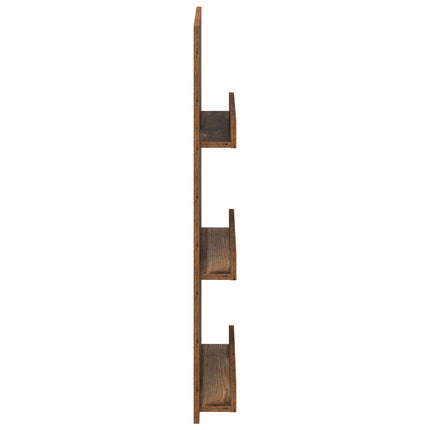 Tidningshylla Gammalt trä 51 x 11 x 102 cm Konstruerat trä