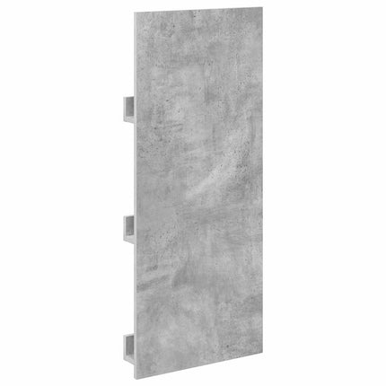 Tidningshylla Betonggrå 43 x 11 x 102 cm Konstruerat trä