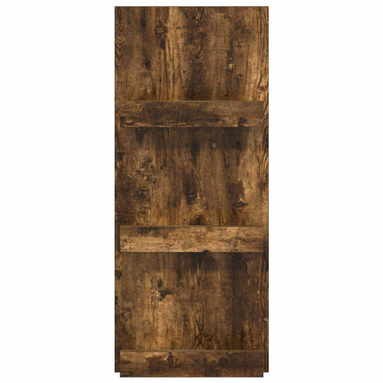 Tidningshylla Rökt ek 43 x 11 x 102 cm Konstruerat trä