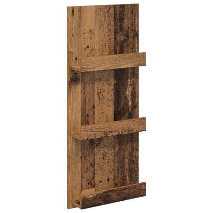 Tidningshylla Gammalt trä 43 x 11 x 102 cm Konstruerat trä
