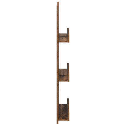 Tidningshylla Gammalt trä 43 x 11 x 102 cm Konstruerat trä