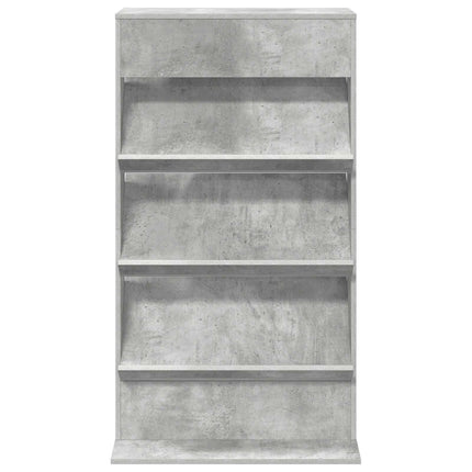 Tidningshylla Betonggrå 70 x 41 x 126 cm Konstruerat trä