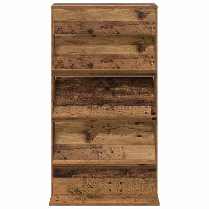 Tidningshylla Gammalt trä 70 x 41 x 126 cm Konstruerat trä