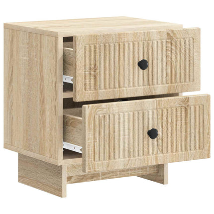 Nattduksbord Sonoma-ek 43 x 34,5 x 47,5 cm Konstruerat trä
