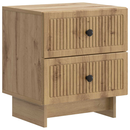 Nattduksbord med låda 2 pcs Artisan-ek 43 x 34,5 x 47,5 cm
