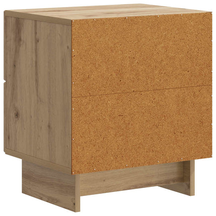 Nattduksbord med låda 2 pcs Artisan-ek 43 x 34,5 x 47,5 cm