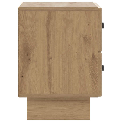 Nattduksbord med låda 2 pcs Artisan-ek 43 x 34,5 x 47,5 cm