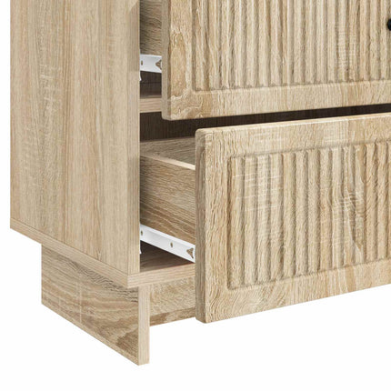 Nattduksbord Sonoma-ek 62 x 34,5 x 47,5 cm Konstruerat trä
