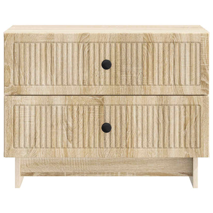 Nattduksbord Sonoma-ek 62 x 34,5 x 47,5 cm Konstruerat trä