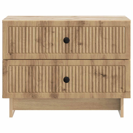 Nattduksbord Artisan-ek 62 x 34,5 x 47,5 cm Konstruerat trä