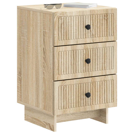 Nattduksbord Sonoma-ek 43 x 41 x 66,5 cm Konstruerat trä