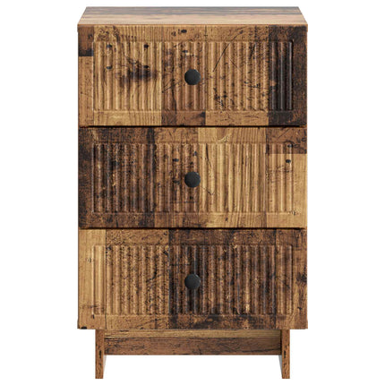 Nattduksbord Gammalt trä 43 x 41 x 66,5 cm Konstruerat trä