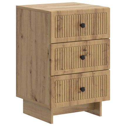 Nattduksbord Artisan-ek 43 x 41 x 66,5 cm Konstruerat trä