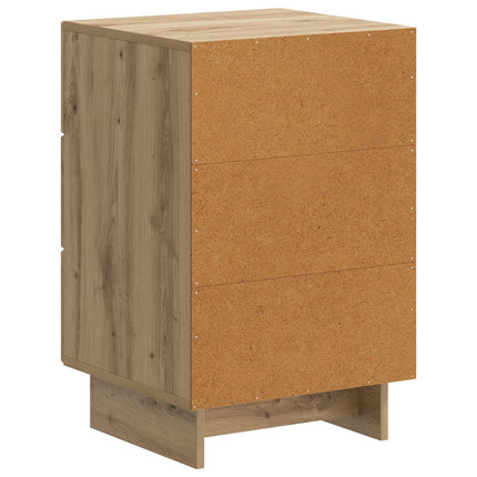 Nattduksbord Artisan-ek 43 x 41 x 66,5 cm Konstruerat trä