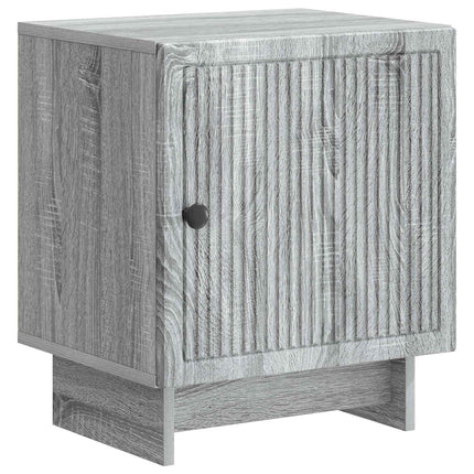 Nattduksbord 2 pcs Grå sonoma-ek 43 x 34,5 x 50 cm