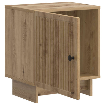 Nattduksbord 2 pcs Artisan-ek 43 x 34,5 x 50 cm Konstruerat trä