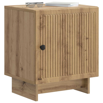 Nattduksbord 2 pcs Artisan-ek 43 x 34,5 x 50 cm Konstruerat trä