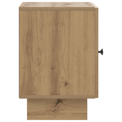 Nattduksbord 2 pcs Artisan-ek 43 x 34,5 x 50 cm Konstruerat trä