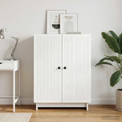 Sideboard Vit 66 x 34,5 x 90 cm Konstruerat trä