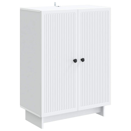 Sideboard Vit 66 x 34,5 x 90 cm Konstruerat trä