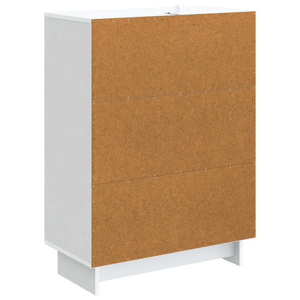 Sideboard Vit 66 x 34,5 x 90 cm Konstruerat trä