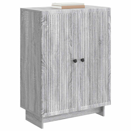 Sideboard Grå sonoma-ek 66 x 34,5 x 90 cm Konstruerat trä