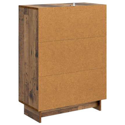 Sideboard Gammalt trä 66 x 34,5 x 90 cm Konstruerat trä