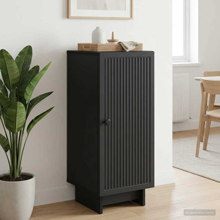 Sideboard Svart 33 x 34,5 x 90 cm Konstruerat trä