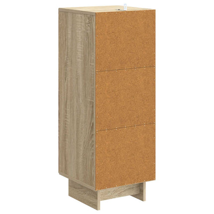 Sideboard Sonoma-ek 33 x 34,5 x 90 cm Konstruerat trä