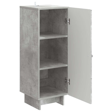 Sideboard Betonggrå 33 x 34,5 x 90 cm Konstruerat trä