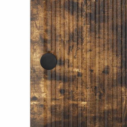 Sideboard Rökt ek 33 x 34,5 x 90 cm Konstruerat trä